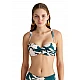 Γυναικείο Μαγιό Bikini Top Strapless Ντραπέ Μπανέλα HUNTER BLOSSOM BLU4U 24366291D-21 D Cup ΠΕΤΡΟΛ