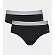 Ανδρικό Εσώρουχο slip Βαμβακερό 2 PACK Εξωτερικό Λάστιχο SLOGGI MEN GO ABC 2.0 H BRIEF 2P 10217761-0004 ΜΑΥΡΟ