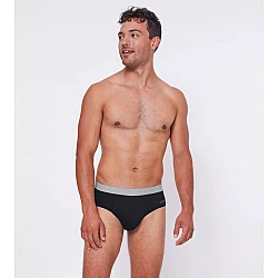Ανδρικό Εσώρουχο slip Βαμβακερό 2 PACK Εξωτερικό Λάστιχο SLOGGI MEN GO ABC 2.0 H BRIEF 2P 10217761-0004 ΜΑΥΡΟ