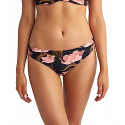 Γυναικείο Μαγιό Χαμηλόμεσο Bikini bottom PINK BLOOMS BLU4U 24365207-02 ΜΑΥΡΟ-ΡΟΖ