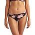 Γυναικείο Μαγιό Χαμηλόμεσο Bikini bottom PINK BLOOMS BLU4U 24365207-02 ΜΑΥΡΟ-ΡΟΖ