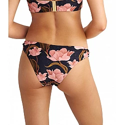 Γυναικείο Μαγιό Χαμηλόμεσο Bikini bottom PINK BLOOMS BLU4U 24365207-02 ΜΑΥΡΟ-ΡΟΖ
