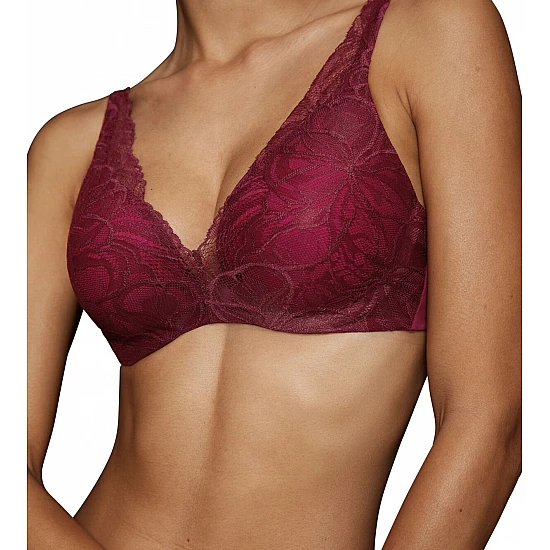 Σουτιέν TRIUMPH Μπανέλα Ενίσχυση CUP C-D BODY MAKE-UP ILLUSION LACE WP 10219710-00EW-EW WOODROSE