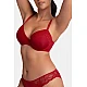 Σουτιέν Ενίσχυση Μπανέλα 2 PACK FLORIE-2PP LIGHT PADDED DEMI 3/4 CUP D Dorina FXTT0041LA088-2X0404 ΚΟΚΚΙΝΟ-ΜΠΕΖ