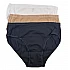 Γυναικείο slip Tai 3 PACK Βαμβακερό APPLE 0220245 WHITE-BLACK-SKIN