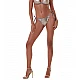 Γυναικείο μαγιό Bikini Bottom με κορδόνι Παγιέτες BRAZILIAN CANDY CRUSH Bluepoint 25065012-18 ΚΑΦΕ