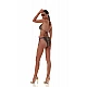 Γυναικείο μαγιό Bikini Bottom με κορδόνι Animal print BRAZILIAN CAT POWER Bluepoint 25065021-18 ΚΑΦΕ