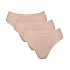 Γυναικεία slip 3 PACK 3 τεμαχίων Sloggi GO Daily Cotton TAI 10222331-00LG ΜΠΕΖ
