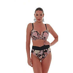 Γυναικείο Μαγιό Bikini Top Μπανέλα CHIC CLASSICS Bluepoint 25066074Ε-02  E Cup ΜΑΥΡΟ