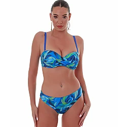 Γυναικείο μαγιό Bikini Top Strapless BLUE LAGOON Bluepoint 25066070D-14  D Cup ΜΠΛΕ ΡΟΥΑ