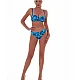 Γυναικείο μαγιό Bikini Top Strapless BLUE LAGOON Bluepoint 25066070D-14  D Cup ΜΠΛΕ ΡΟΥΑ