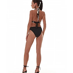 Γυναικείο Μαγιό Ενίσχυση Push up bikini top Τρίγωνο CHIC ESCAPE HALTER Bluepoint 25066061-02 ΜΑΥΡΟ