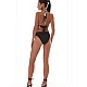 Γυναικείο Μαγιό Ενίσχυση Push up bikini top Τρίγωνο CHIC ESCAPE HALTER Bluepoint 25066061-02 ΜΑΥΡΟ