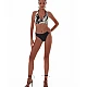 Γυναικείο Μαγιό Ενίσχυση Push up bikini top Τρίγωνο CHIC ESCAPE HALTER Bluepoint 25066061-02 ΜΑΥΡΟ