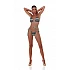 Γυναικείο μαγιό Τριγωνάκι Bikini top Ενίσχυση και Χιαστό Δέσιμο CANDY STRIPES Bluepoint 25066006-09 ΠΕΤΡΟΛ