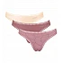 Γυναικείo εσώρουχo 3PACK sloggi GO Crush String C3P 10219704-V002-Σάπιο Μήλο