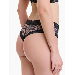 Γυναικείο εσώρουχο Δαντέλα Brazilian animal print WALK W2040-multi