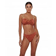 Γυναικείο μαγιό Bikini Top Strapless Μπανέλα ON THE ROCKS Bluepoint 26066003D-49 D Cup ΤΑΜΠΑ