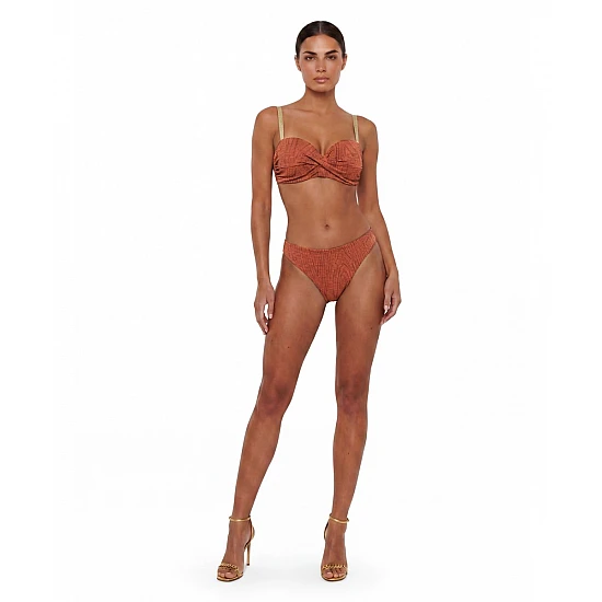Γυναικείο μαγιό Bikini Top Strapless Μπανέλα ON THE ROCKS Bluepoint  Cup ΤΑΜΠΑ