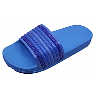 Παιδική Καλοκαιρινή Παντόφλα Θαλάσσης με Glitter 3453-B ΜΠΛΕ