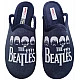 Ανδρική Χειμερινή παντόφλα Print BEATLES ADAM'S 624-21562-1 Μαύρο