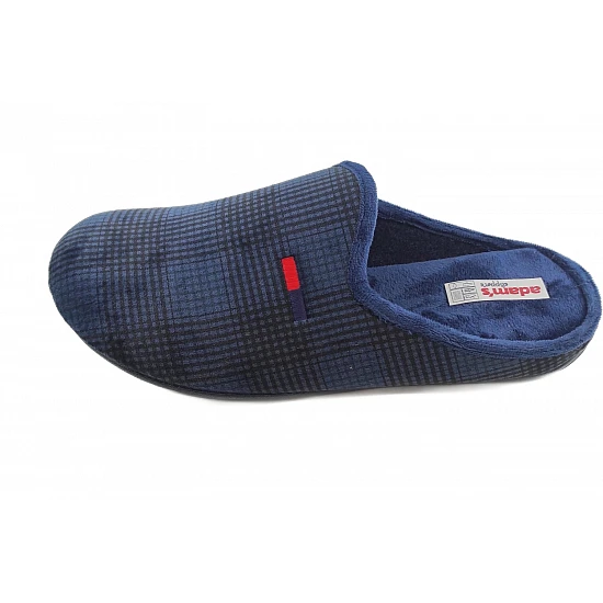 Ανδρική Χειμερινή Παντόφλα Adam's 758-24502-1 ΜΠΛΕ