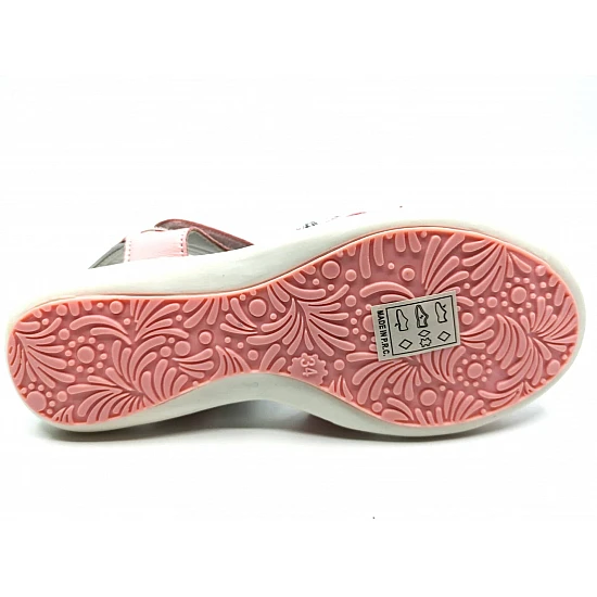 Κοριτσίστικο Πέδιλο με αυτοκόλλητο velcro ADAM'S 870-0003