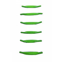 Ελαστικά κορδόνια χωρίς δέσιμο Fun Elastic Laces R 1841 LIME ΠΡΑΣΙΝΟ