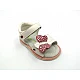Κοριτσίστικο Πέδιλο bebe με αυτοκόλλητο velcro SMART KIDS 22-052