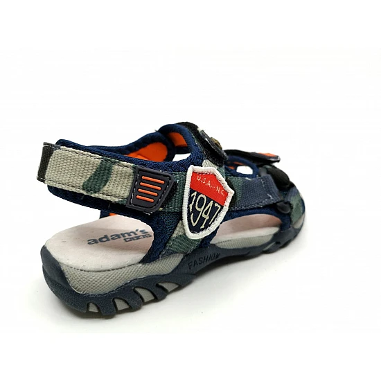 Αγορίστικο Πέδιλο με αυτοκόλλητο velcro ADAM'S 870-18046