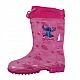 Παιδική Γαλότσα 24-32 Disney Stitch LIL36-4253 ΡΟΖ