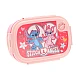 Παιδικό LUNCH SET 5 LUNCH BOX SNACK BOX και Μπουκάλι Παγούρι Νερού Αλουμινίου Disney Stitch & Angel 565469 ΡΟΖ