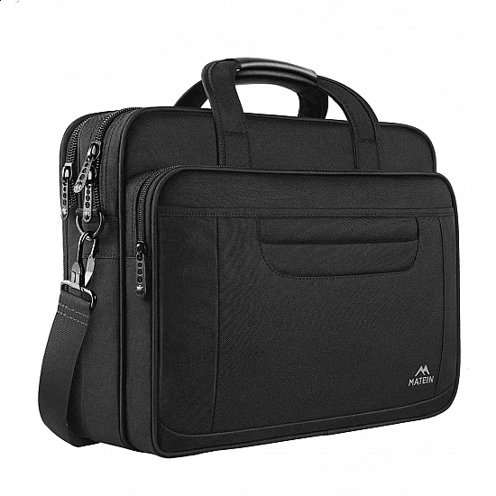 Υφασμάτινος Χαρτοφύλακας Matein 15,6' laptop 12L 1106 μαύρο