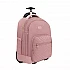 Γυναικείο Σακίδιο πλάτης Τροχήλατο 42L Laptop 17,3” Matein 1417 ροζ