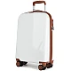 Βαλίτσα μεγάλη με ρόδες Newcom PC N1488/70 white