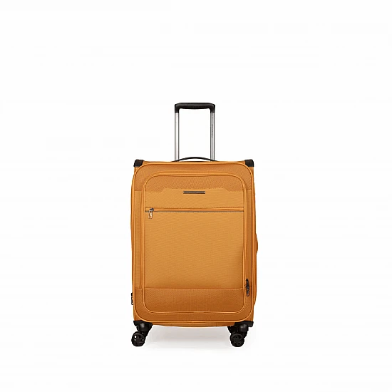 Βαλίτσες Υφασμάτινες σετ Newcom μικρή μεσαία N1510 orange