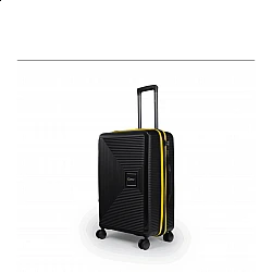 SUPER ΠΡΟΣΦΟΡΑ Βαλίτσα trolley Anniversary Cardinal 2015 (PP) καμπίνας 55x19x36,5 cm μαύρο/κίτρινο