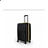 SUPER ΠΡΟΣΦΟΡΑ Βαλίτσα trolley Anniversary Cardinal 2015 (PP) καμπίνας 55x19x36,5 cm μαύρο/κίτρινο