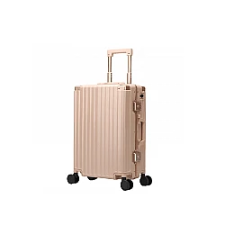 Βαλίτσα Bopai 33-859208 χειραποσκευή καμπίνας 55x22x36 cm ροζ χρυσό