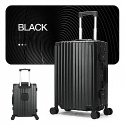 Βαλίτσα Bopai 33-859201 χειραποσκευή καμπίνας 55x22x36 cm μαύρο