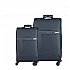 Βαλίτσα trolley Cardinal 3800 μεσαία μεγάλη 66x25x40 cm + 77x30x46 cm σκούρο μπλέ