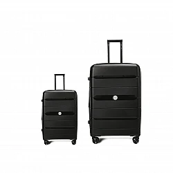 Σετ Βαλίτσες Cardinal 4004 καμπίνας μεγάλη 76,5x31x49 cm + 55x35x23 cm μαύρο