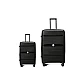 Σετ Βαλίτσες Cardinal 4004 καμπίνας μεγάλη 76,5x31x49 cm + 55x35x23 cm μαύρο
