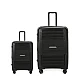 Σετ Βαλίτσες Cardinal 4006 καμπίνας μεγάλη 75,5x31,5x50 cm + 55x40x20 cm μαύρο
