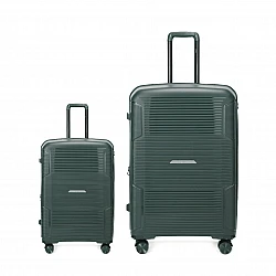 Σετ Βαλίτσες Cardinal 4006 καμπίνας μεγάλη 75,5x31,5x50 cm + 55x40x20 cm χακί