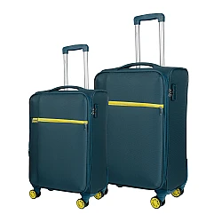 Βαλίτσα trolley Oblivion Cardinal 5100 μεσαία μεγάλη 66x25x40 cm +75x30x46 cm πετρόλ