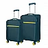 Βαλίτσα trolley Oblivion Cardinal 5100 μεσαία μεγάλη 66x25x40 cm +75x30x46 cm πετρόλ