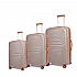 Σετ Βαλίτσες Τριάδα 7000 Cardinal 56,5x24,5x37 cm + 66,5x27,5x45 cm + 76X32,5X51 cm μπεζ
