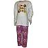 Παιδική κοριτσίστικη πυτζάμα Ιn Fashion 35-113302 Λευκό-ροζ