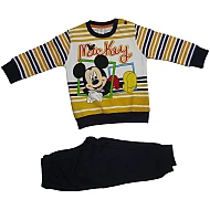 Παιδική αγορίστικη πυτζάμα Mickey Disney WD100174 Κίτρινο-μπλε σκούρο